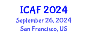 International Conference on Accounting and Finance (ICAF) September 26, 2024 - San Francisco, United States
