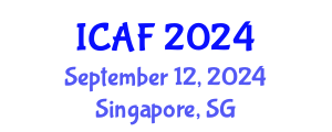 International Conference on Accounting and Finance (ICAF) September 12, 2024 - Singapore, Singapore