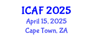 International Conference on Accounting and Finance (ICAF) April 15, 2025 - Cape Town, South Africa