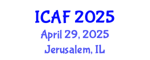 International Conference on Accounting and Finance (ICAF) April 29, 2025 - Jerusalem, Israel