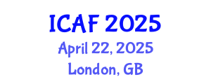 International Conference on Accounting and Finance (ICAF) April 22, 2025 - London, United Kingdom