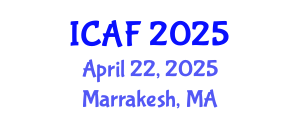 International Conference on Accounting and Finance (ICAF) April 22, 2025 - Marrakesh, Morocco