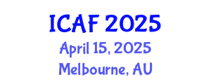 International Conference on Accounting and Finance (ICAF) April 15, 2025 - Melbourne, Australia