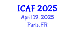 International Conference on Accounting and Finance (ICAF) April 19, 2025 - Paris, France