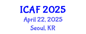 International Conference on Accounting and Finance (ICAF) April 22, 2025 - Seoul, Republic of Korea