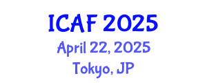 International Conference on Accounting and Finance (ICAF) April 22, 2025 - Tokyo, Japan