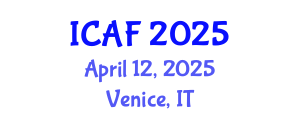 International Conference on Accounting and Finance (ICAF) April 12, 2025 - Venice, Italy