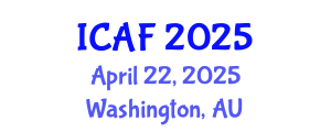 International Conference on Accounting and Finance (ICAF) April 22, 2025 - Washington, Australia