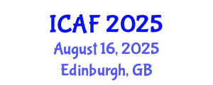 International Conference on Accounting and Finance (ICAF) August 16, 2025 - Edinburgh, United Kingdom