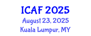 International Conference on Accounting and Finance (ICAF) August 23, 2025 - Kuala Lumpur, Malaysia