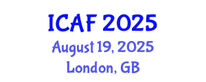 International Conference on Accounting and Finance (ICAF) August 19, 2025 - London, United Kingdom