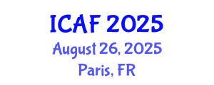 International Conference on Accounting and Finance (ICAF) August 26, 2025 - Paris, France
