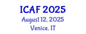 International Conference on Accounting and Finance (ICAF) August 12, 2025 - Venice, Italy