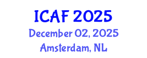 International Conference on Accounting and Finance (ICAF) December 02, 2025 - Amsterdam, Netherlands