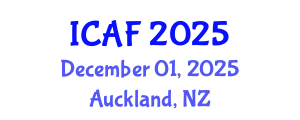 International Conference on Accounting and Finance (ICAF) December 01, 2025 - Auckland, New Zealand