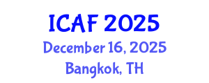 International Conference on Accounting and Finance (ICAF) December 16, 2025 - Bangkok, Thailand