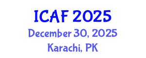 International Conference on Accounting and Finance (ICAF) December 30, 2025 - Karachi, Pakistan