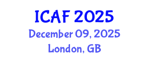 International Conference on Accounting and Finance (ICAF) December 09, 2025 - London, United Kingdom