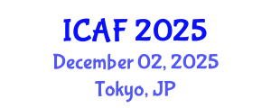 International Conference on Accounting and Finance (ICAF) December 02, 2025 - Tokyo, Japan