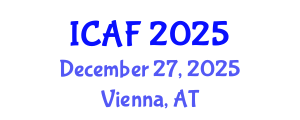 International Conference on Accounting and Finance (ICAF) December 27, 2025 - Vienna, Austria