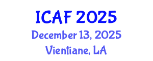 International Conference on Accounting and Finance (ICAF) December 13, 2025 - Vientiane, Laos
