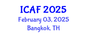 International Conference on Accounting and Finance (ICAF) February 03, 2025 - Bangkok, Thailand