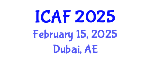 International Conference on Accounting and Finance (ICAF) February 15, 2025 - Dubai, United Arab Emirates