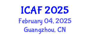International Conference on Accounting and Finance (ICAF) February 04, 2025 - Guangzhou, China