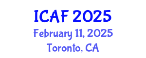 International Conference on Accounting and Finance (ICAF) February 11, 2025 - Toronto, Canada