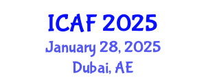 International Conference on Accounting and Finance (ICAF) January 28, 2025 - Dubai, United Arab Emirates