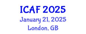 International Conference on Accounting and Finance (ICAF) January 21, 2025 - London, United Kingdom
