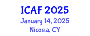 International Conference on Accounting and Finance (ICAF) January 14, 2025 - Nicosia, Cyprus