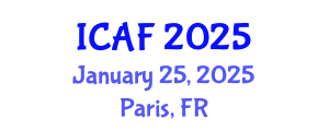 International Conference on Accounting and Finance (ICAF) January 25, 2025 - Paris, France