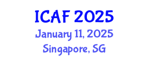 International Conference on Accounting and Finance (ICAF) January 11, 2025 - Singapore, Singapore