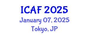 International Conference on Accounting and Finance (ICAF) January 07, 2025 - Tokyo, Japan