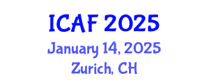 International Conference on Accounting and Finance (ICAF) January 14, 2025 - Zurich, Switzerland