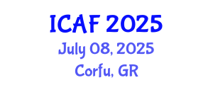 International Conference on Accounting and Finance (ICAF) July 08, 2025 - Corfu, Greece