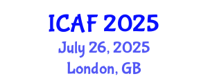 International Conference on Accounting and Finance (ICAF) July 26, 2025 - London, United Kingdom