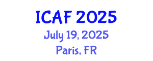 International Conference on Accounting and Finance (ICAF) July 19, 2025 - Paris, France