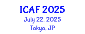 International Conference on Accounting and Finance (ICAF) July 22, 2025 - Tokyo, Japan