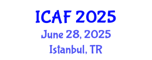 International Conference on Accounting and Finance (ICAF) June 28, 2025 - Istanbul, Turkey