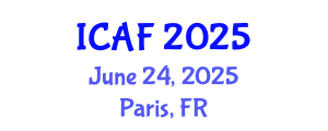 International Conference on Accounting and Finance (ICAF) June 24, 2025 - Paris, France