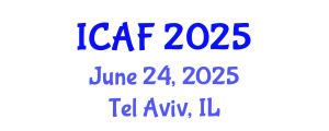 International Conference on Accounting and Finance (ICAF) June 24, 2025 - Tel Aviv, Israel