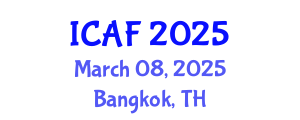 International Conference on Accounting and Finance (ICAF) March 08, 2025 - Bangkok, Thailand