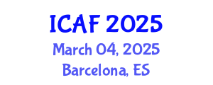 International Conference on Accounting and Finance (ICAF) March 04, 2025 - Barcelona, Spain