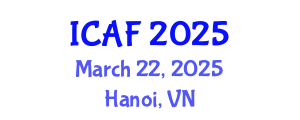 International Conference on Accounting and Finance (ICAF) March 22, 2025 - Hanoi, Vietnam