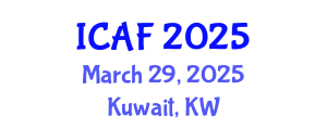International Conference on Accounting and Finance (ICAF) March 29, 2025 - Kuwait, Kuwait