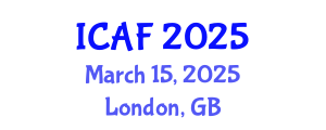 International Conference on Accounting and Finance (ICAF) March 15, 2025 - London, United Kingdom
