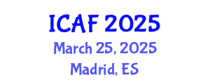 International Conference on Accounting and Finance (ICAF) March 25, 2025 - Madrid, Spain