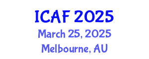 International Conference on Accounting and Finance (ICAF) March 25, 2025 - Melbourne, Australia